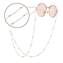 Load image into Gallery viewer, 2019 New Fashion Eye Glasses Sunglasses beading Vintage Chain Holder Lanyard Necklace Sunglasses Necklace Eyeglass Lanyard Strap