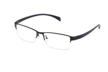 Load image into Gallery viewer, EV 60mm-17mm-142mm Super Large Wide Oversized Eyeglasses Frames Men Half-Rim Metal Business Glasses Frames Oculos De GrauEV1454