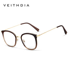 Load image into Gallery viewer, VEITHDIA Men Clear Lens Optical Glasses Eyewear Frame Unisex Eye Glasses Spectacle Frames For Women oculos Accessories V1232