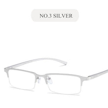 Load image into Gallery viewer, YOOSKE Mens Business Glasses Transparent Lens Aluminum Magnesium Eyeglasses Frame Male Blue Light Filter Eyewear frames