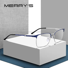Load image into Gallery viewer, MERRYS DESIGN Men Titanium Alloy Glasses Frame Male Square Ultralight Eye Myopia Prescription Eyeglasses S2032