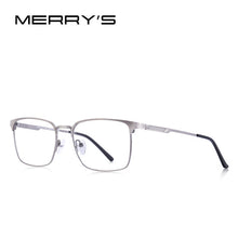 Load image into Gallery viewer, MERRYS DESIGN Men Titanium Alloy Glasses Frame Male Square Ultralight Eye Myopia Prescription Eyeglasses S2032