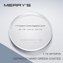 Load image into Gallery viewer, MERRYS DESIGN Men Titanium Alloy Glasses Frame Male Square Ultralight Eye Myopia Prescription Eyeglasses S2032